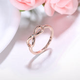 European & American Style Zircon Infinity Ring - Glöd of Sweden