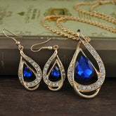 Women’s Stylish Necklace and Earring Set - Glöd of Sweden