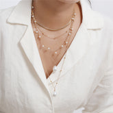 Explore Layered Pearl Necklace for Women - Glöd of Sweden