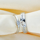 Matching S925 Sterling Silver Couple Rings