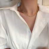 Cold Wind Zircon Chain Necklace - Glöd of Sweden