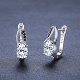 Zircon Rhinestone Stud Earrings - Glöd of Sweden