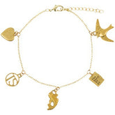 Elegant Personality Design Women’s Charm Bracelet - Glöd of Sweden