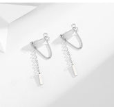 Tassel Stud Earrings - Glöd of Sweden