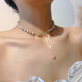 Adjustable Baroque Pearl Necklace for Women - Glöd of Sweden