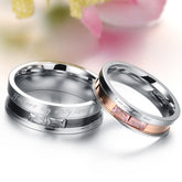 Titanium Steel Fashion Rings for Couples - Glöd of Sweden