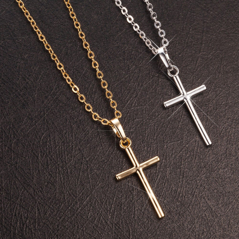 Tarnish-Free Cross Pendant Necklace and Bracelet collections