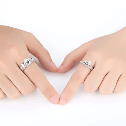 Trendy Matching Couple Ring Collections
