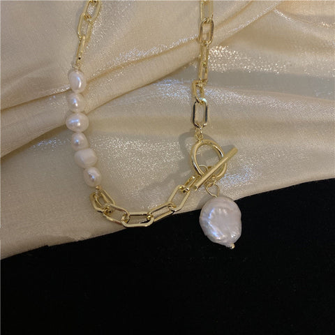 Modern Freshwater Pearl Necklace for Women - Glöd of Sweden
