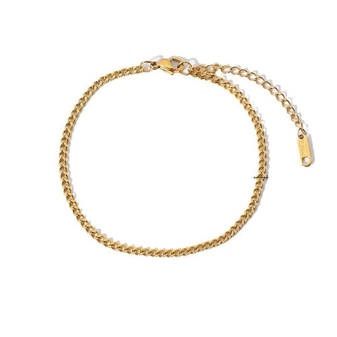 Stylish Stainless Steel Anklet Bracelet for Women - Glöd of Sweden