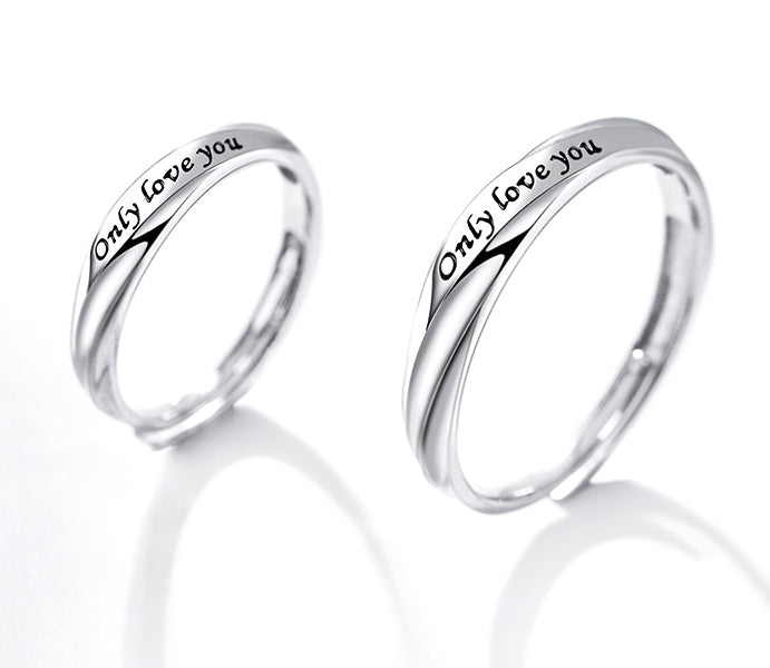 Sterling Silver Couple Rings - Glöd of Sweden