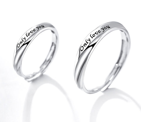 Sterling Silver Couple Rings - Glöd of Sweden