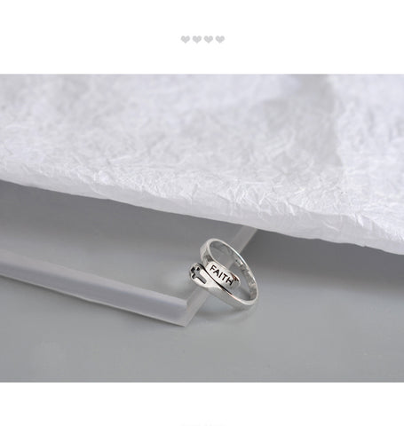 Hollow Belief Ring
