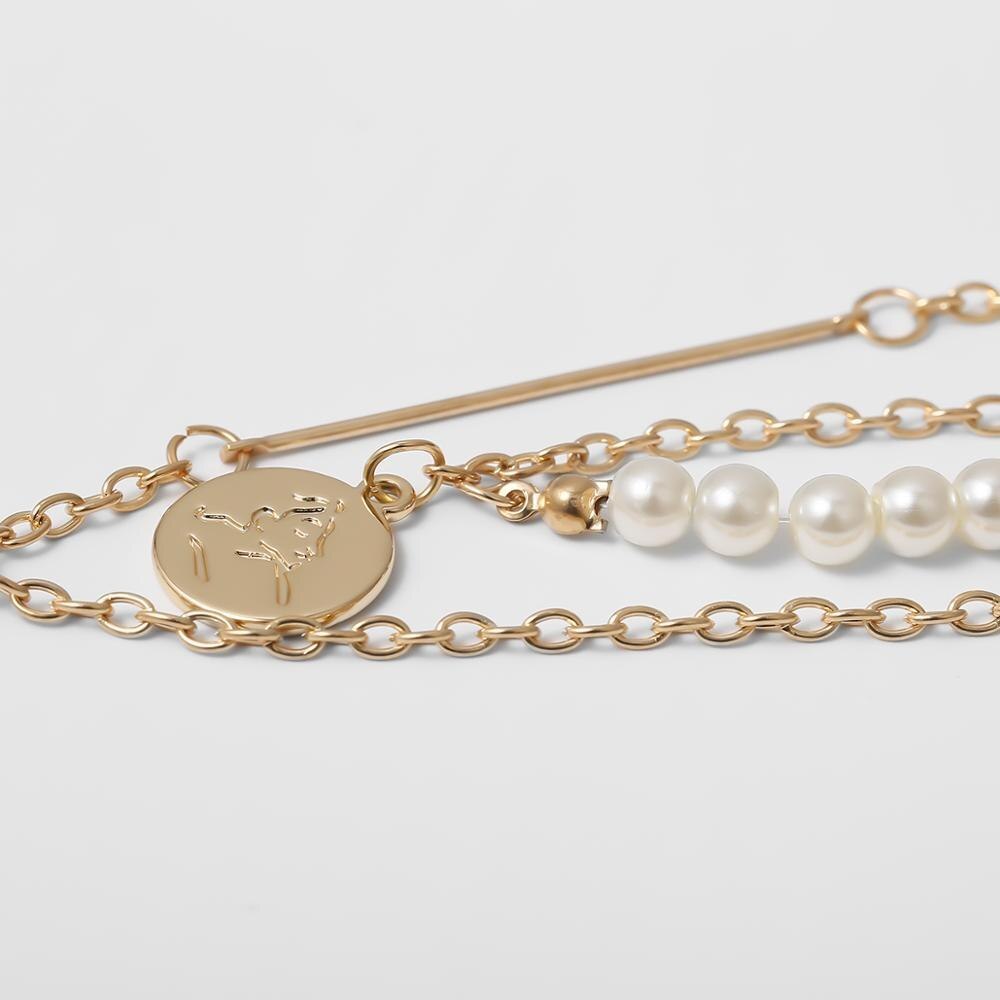 Pearl Pendant Choker Necklace for Women - Glöd of Sweden