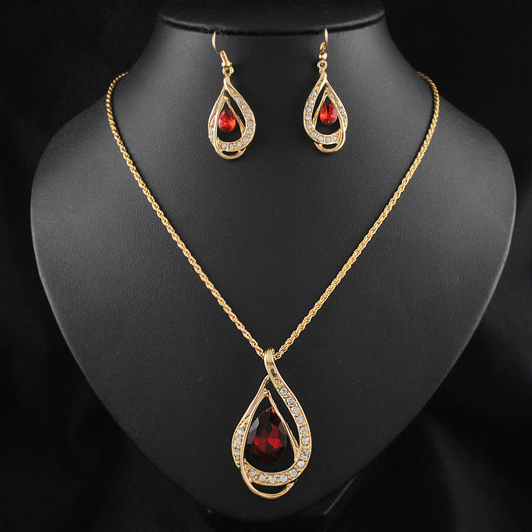 Women’s Necklace and Earring Set - Glöd of Sweden