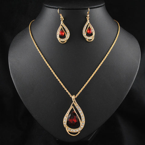 Women’s Necklace and Earring Set - Glöd of Sweden