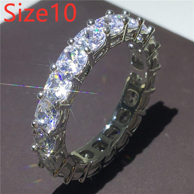 Handmade Eternity Promise Ring for Women - Glöd of Sweden