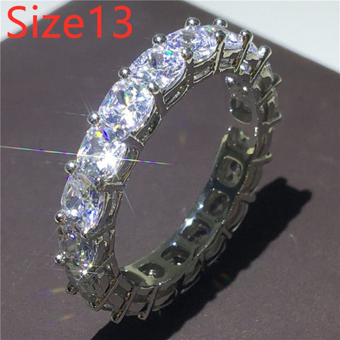 Handmade Eternity Promise Ring for Her - Glöd of Sweden