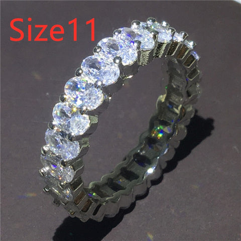 Handmade Eternity Promise Ring for Her - Glöd of Sweden