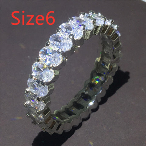 Handmade Eternity Promise Ring for Her - Glöd of Sweden