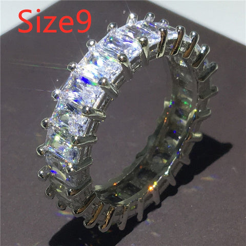 Handmade Eternity Promise Ring for Her - Glöd of Sweden