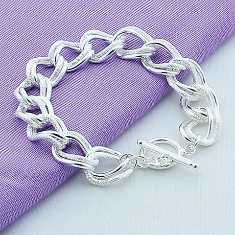 Silver Knotted Bracelet - Glöd of Sweden
