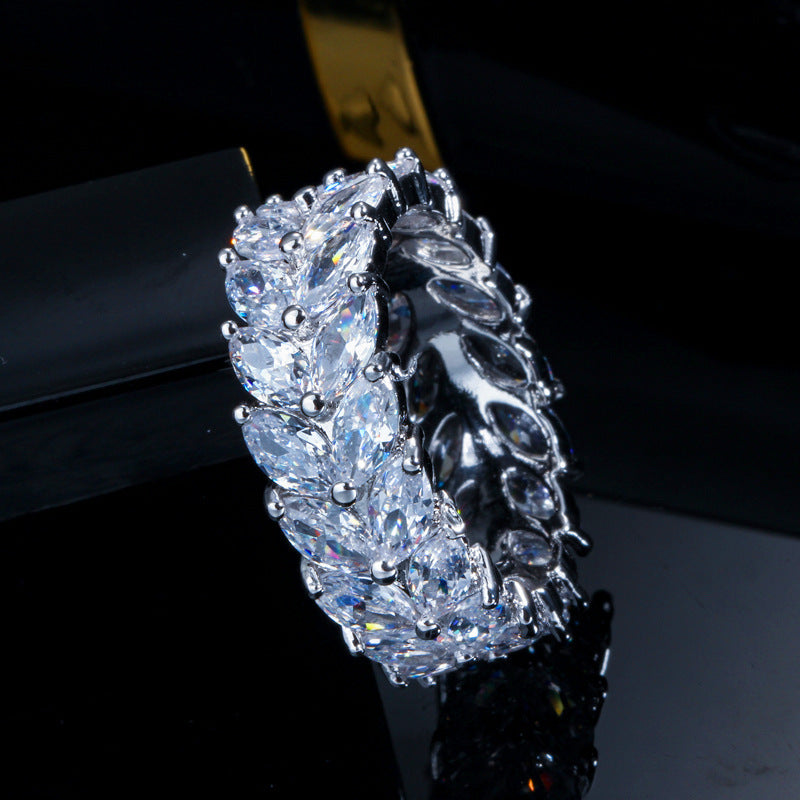 Elegant Korean Style AAA Zircon Ring for Women - Glöd of Sweden