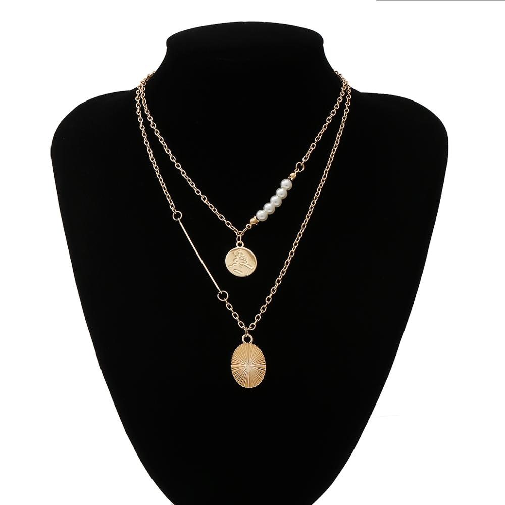 Elegant Pearl Pendant Choker Necklace for Women - Glöd of Sweden