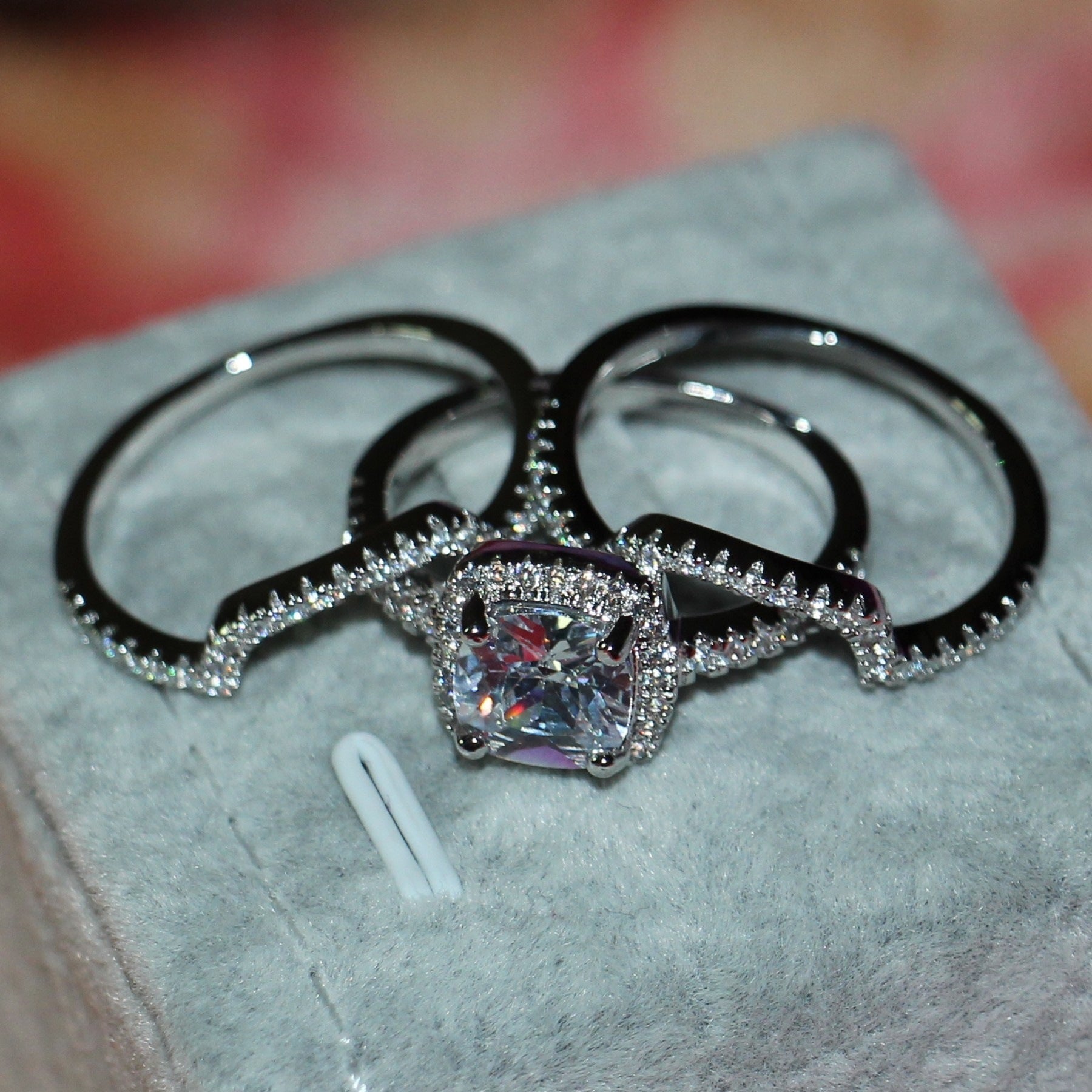 Elegant And Fashionable Zircon Diamond Ring - Glöd of Sweden