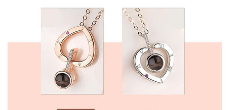 Discover Sterling Silver and Real 18k Gold Plating Heart Necklace from Glöd of Sweden