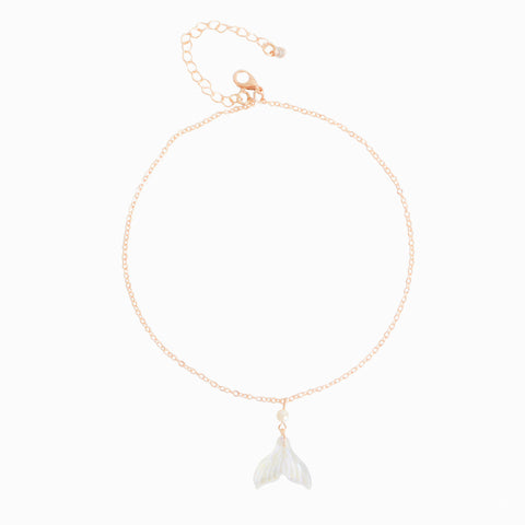 Fairy Style Women’s Mermaid Tail Pearl Necklace - Glöd of Sweden