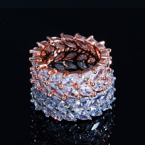 Elegant Korean Style Zircon Ring for Women - Glöd of Sweden