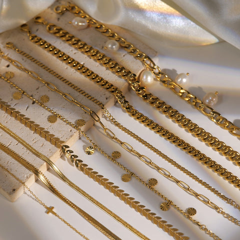 Stylish Stainless Steel Anklets for Women - Glöd of Sweden