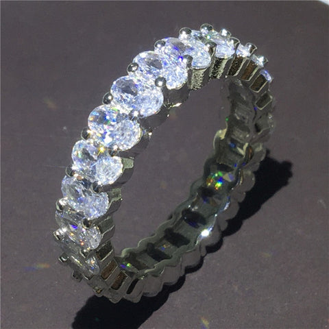 Handmade Eternity Promise Ring for Her - Glöd of Sweden