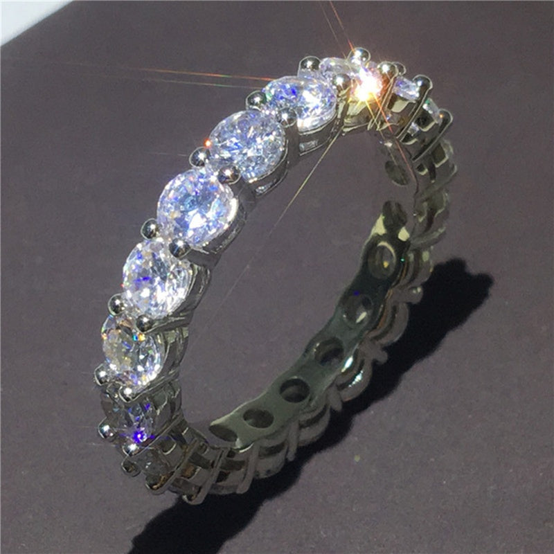 Handmade Eternity Promise Ring for Her - Glöd of Sweden