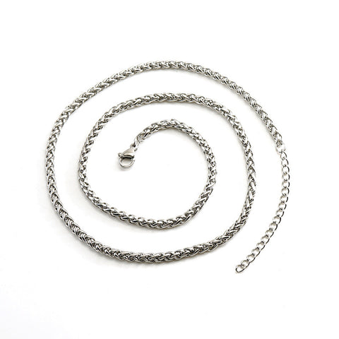 Silver Chain Necklace - Glöd of Sweden