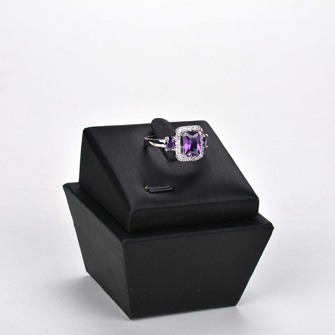 Zircon Micro-inlay Ring - Glöd of Sweden