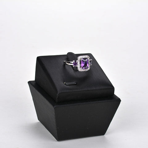 Zircon Micro-inlay Ring - Glöd of Sweden