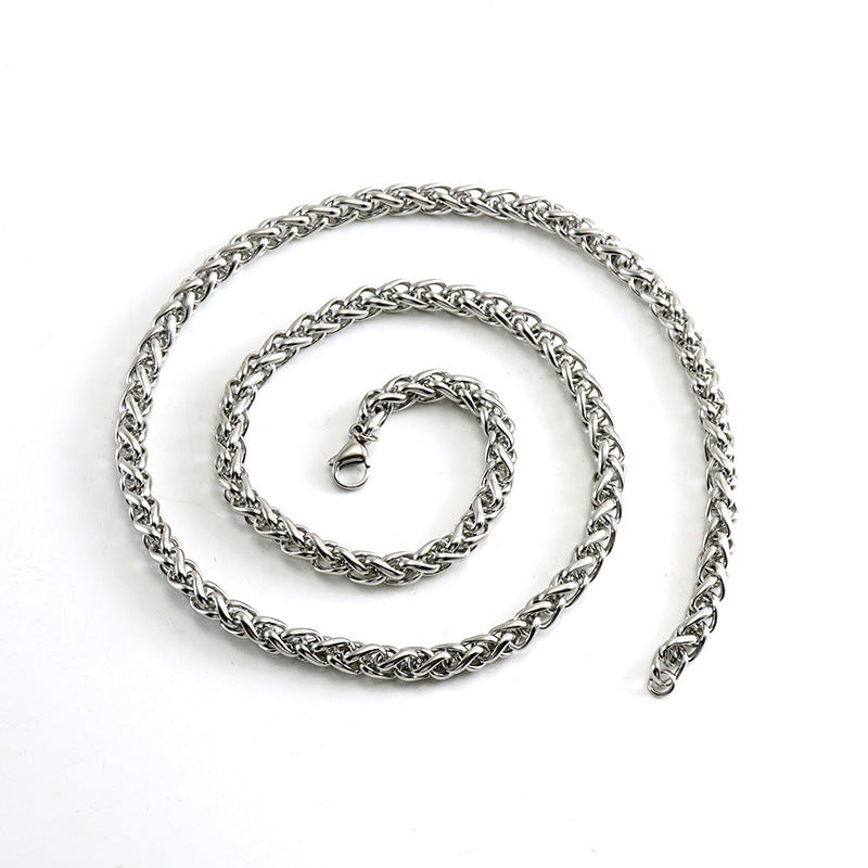 Stainless Steel Keel Chain Necklace For Men And Women - Glöd of Sweden