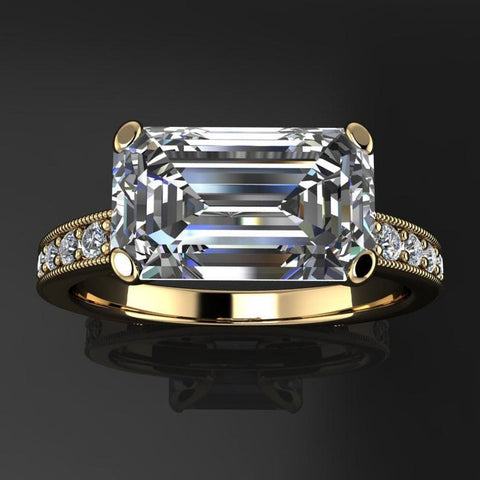 Wedding & Engagement Style Gold Diamond Ring - Glöd of Sweden