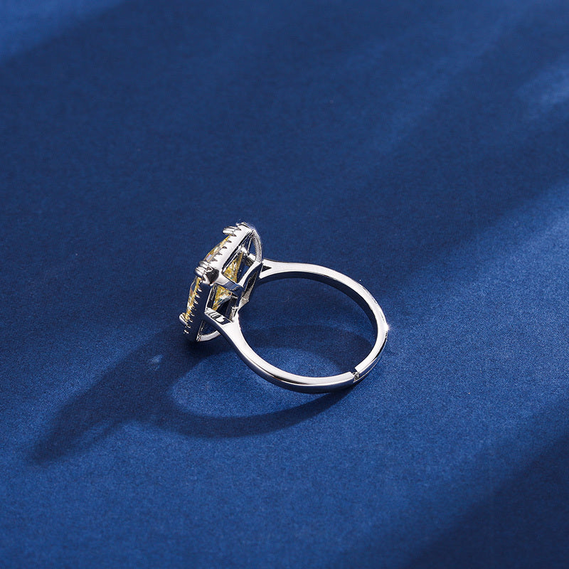 Back Side of Zircon Ring - Glöd of Sweden
