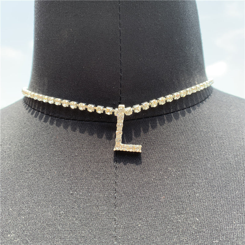 Sophisticated Letter Necklace - Glöd of Sweden
