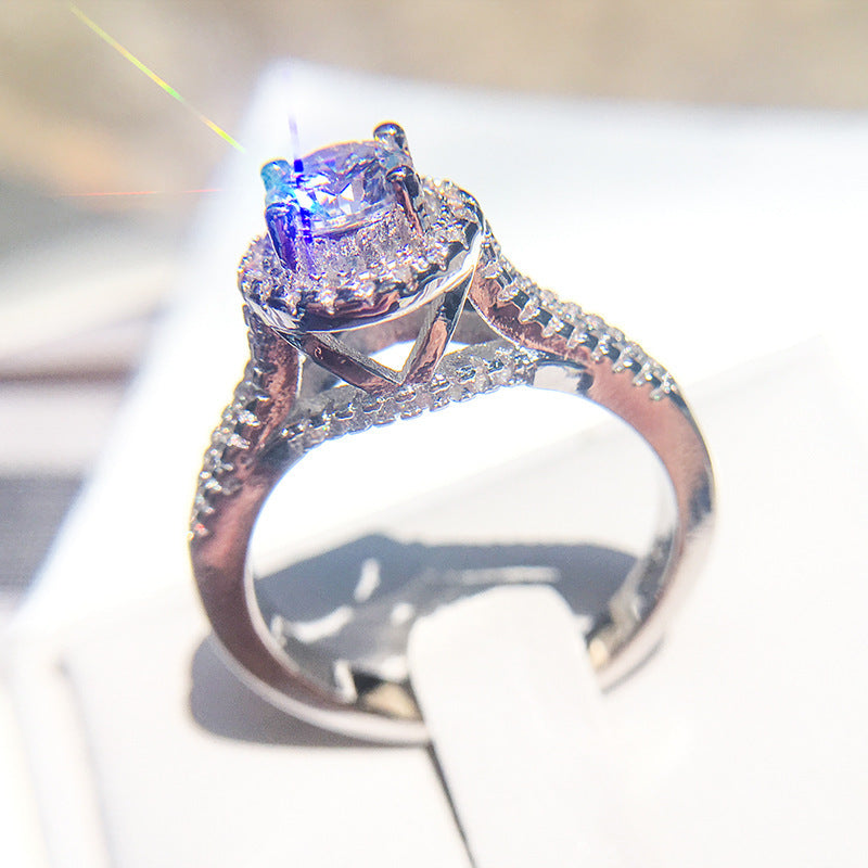 Europe and America Style Zircon Ring - Glöd of Sweden