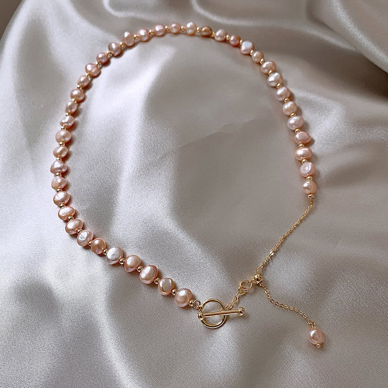 Adjustable Pearl Necklace for Women - Glöd of Sweden