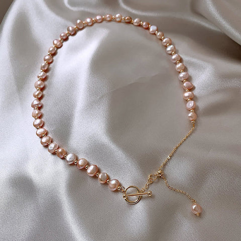 Adjustable Pearl Necklace for Women - Glöd of Sweden