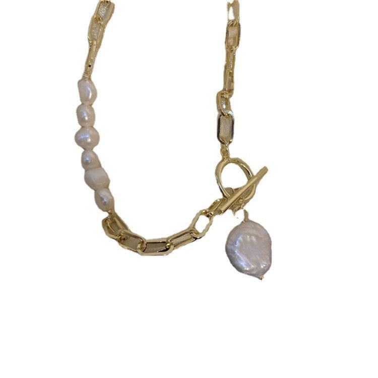 Back Part of Freshwater Pearl Choker Necklace - Glöd of Sweden