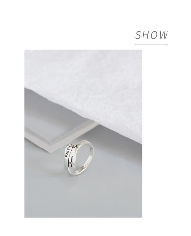 Hollow Belief Ring