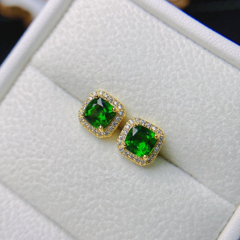 Explore Diopside Earrings - Glöd of Sweden