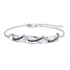 Wave Zircon Bracelet - Glöd of Sweden