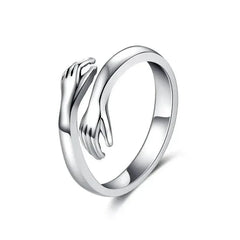 The Silver Hug Ring - Glöd of Sweden